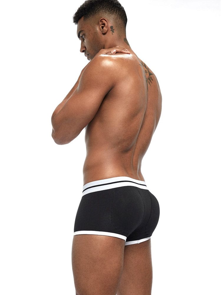 menaful Men's Invisible Padded Sponge Butt Lift Boxer