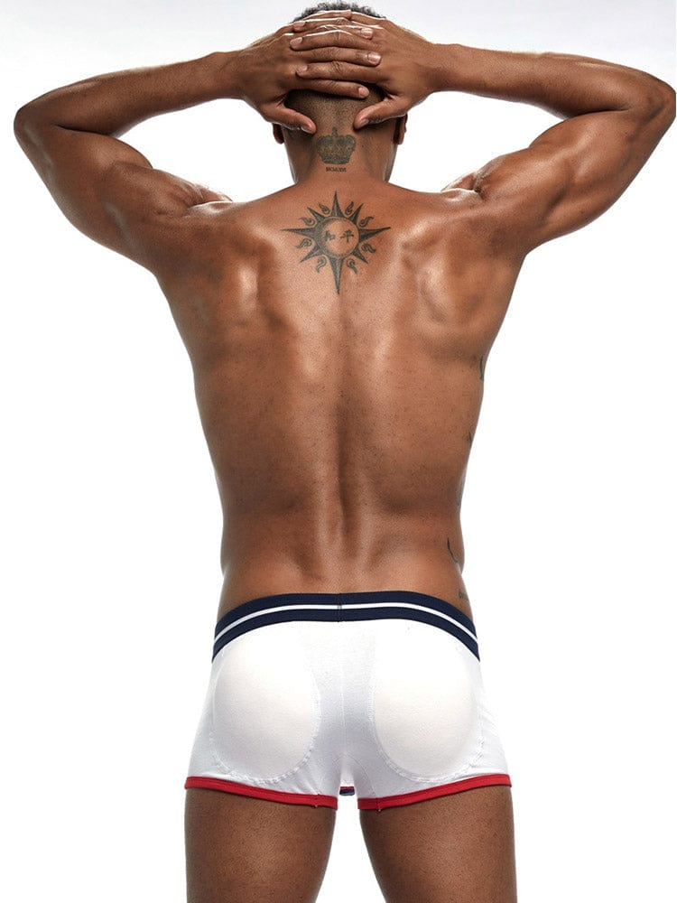 menaful Men's Invisible Padded Sponge Butt Lift Boxer