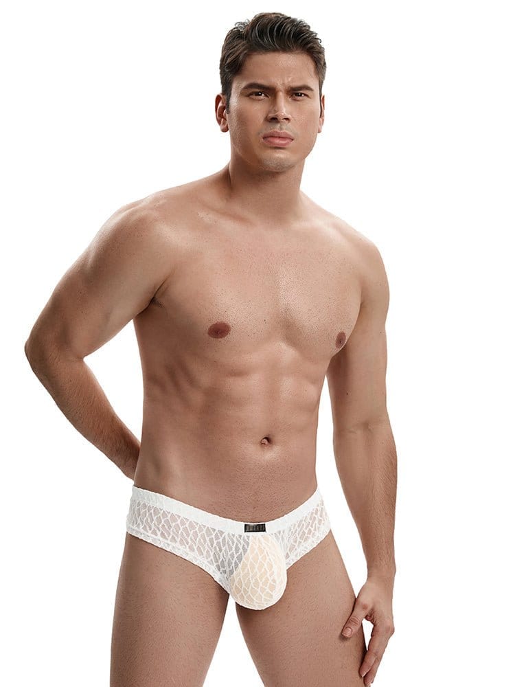 menaful Men's Lace Briefs