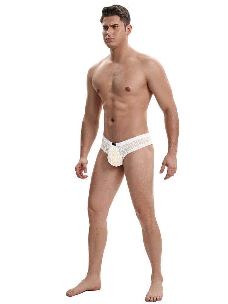 menaful Men's Lace Briefs