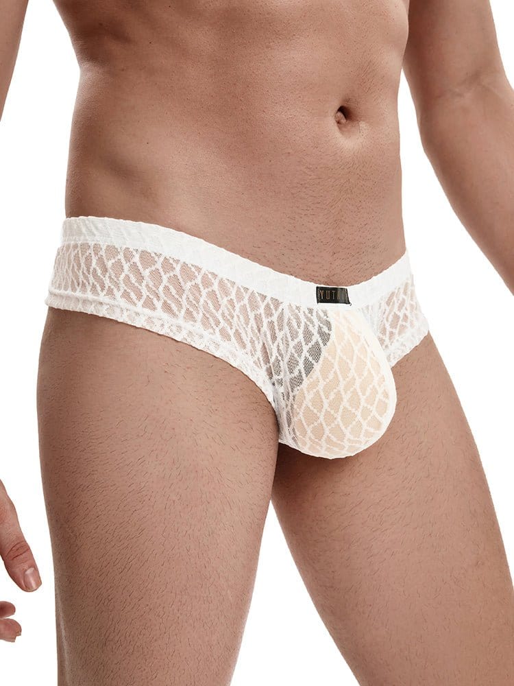 menaful Men's Lace Briefs