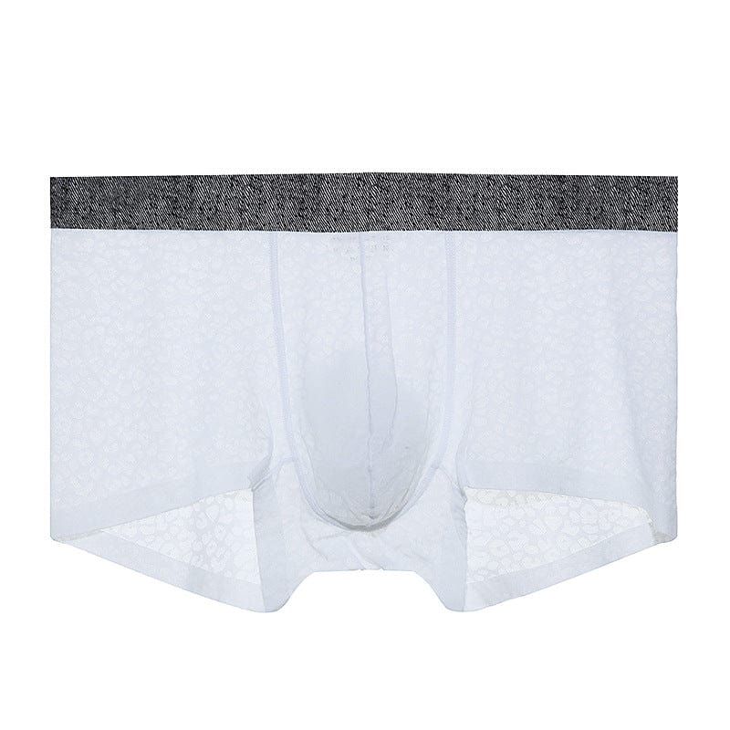 Menaful™ Men's Lace Seamless Breathable Sweat-Wicking Boxer Briefs