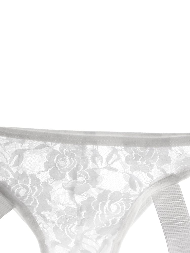 menaful Men's Lace See-Through Thong