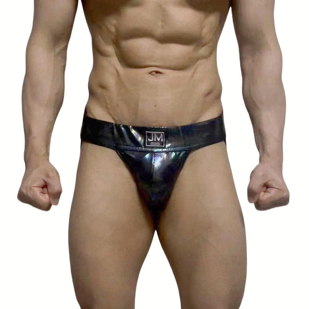 Menaful™ Men’s Laser Faux Leather Sexy Thong