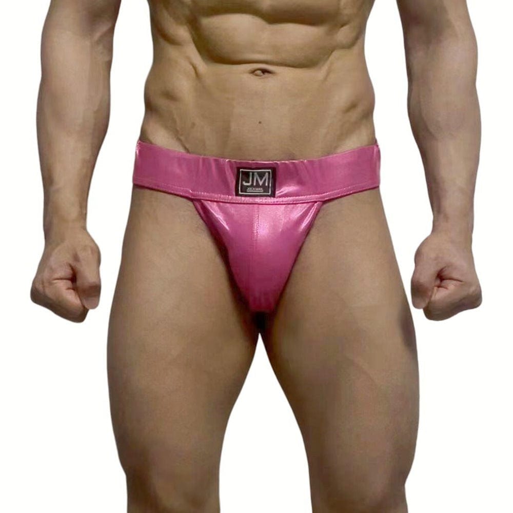 Menaful™ Men’s Laser Faux Leather Sexy Thong