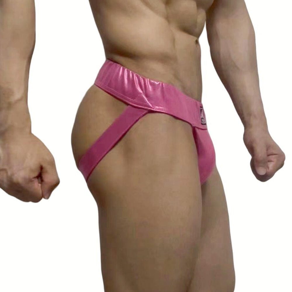 Menaful™ Men’s Laser Faux Leather Sexy Thong