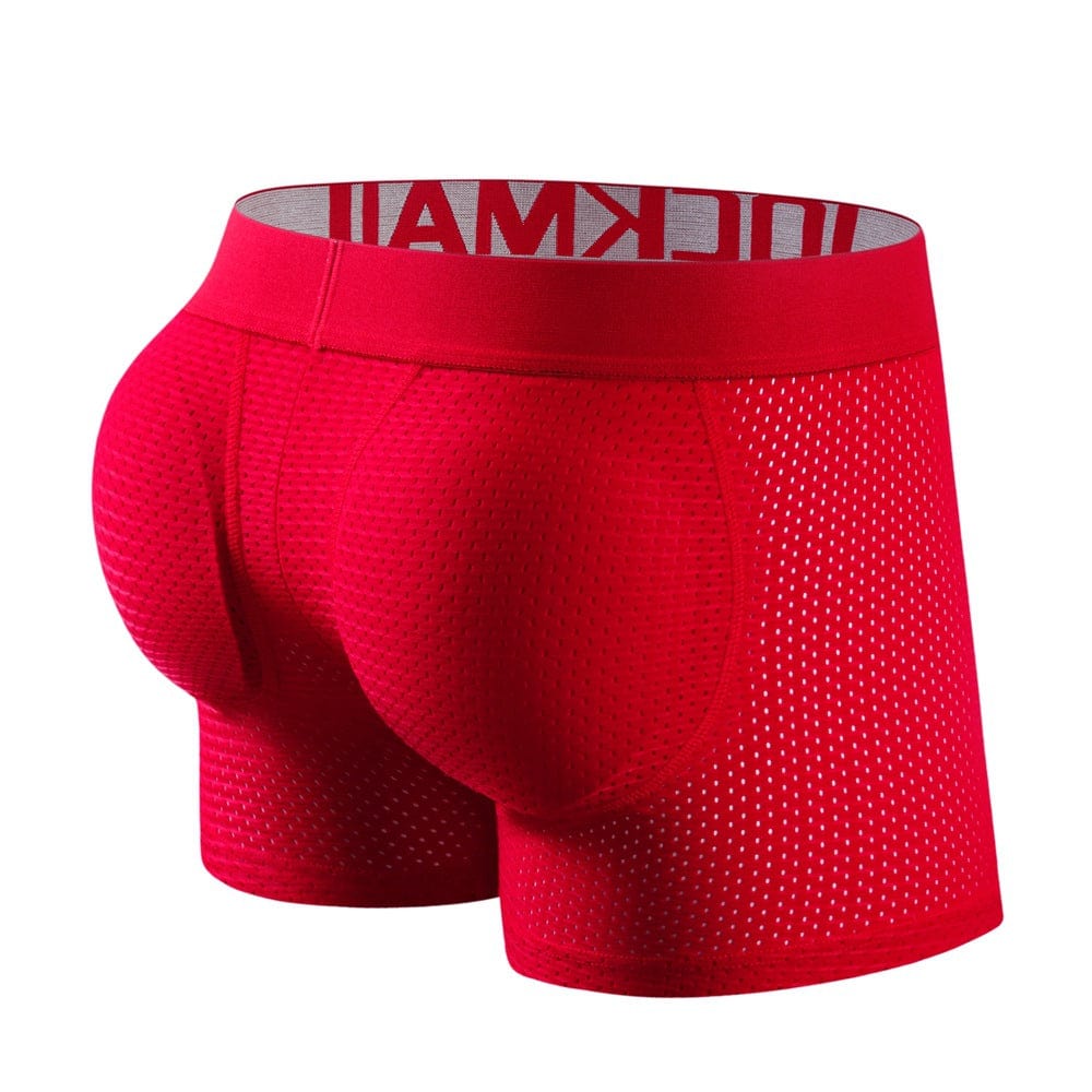 Menaful™ Men's Long Mesh Butt-Lifting Boxer Brief