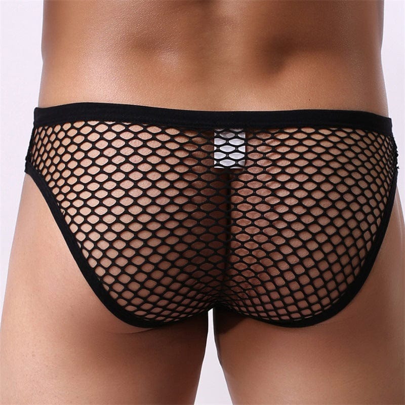 Menaful™ Men's Low-Rise Sheer Large Mesh Breathable Briefs