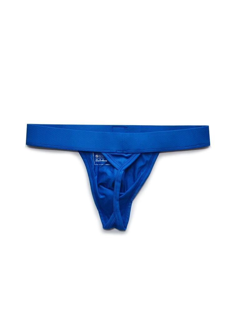 menaful Men's Low Waist Sexy Solid Color Cartoon Head Thong