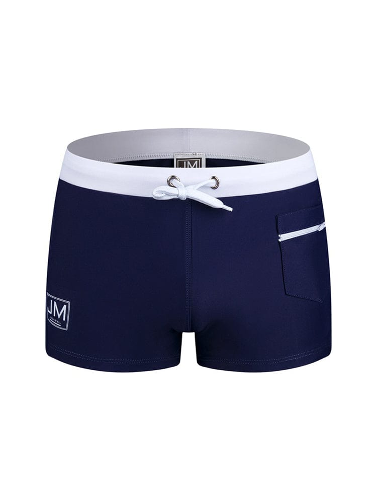 menaful Men's Low Waist Swimming Trunks