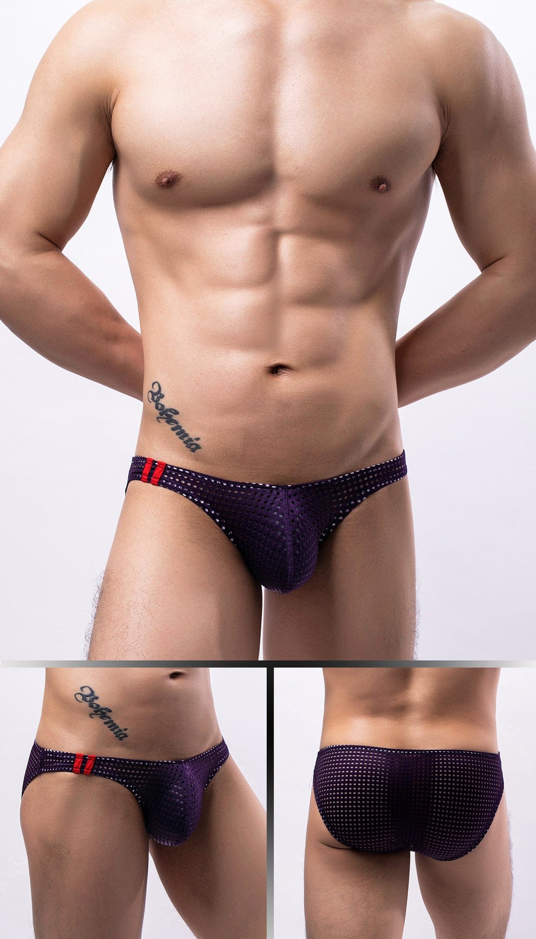 Menaful™ Men's Mesh Low-Waist Sexy Briefs