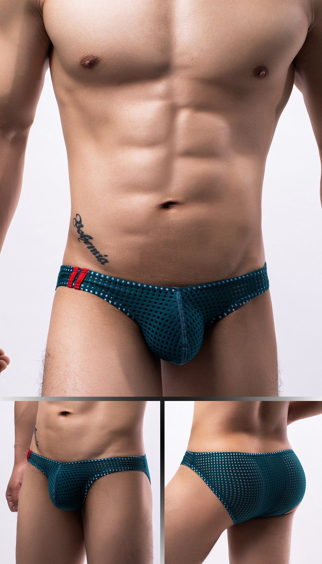 Menaful™ Men's Mesh Low-Waist Sexy Briefs