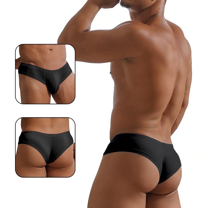 menaful Men's Modal Low Waist Sexy Breathable Triangle Underwear