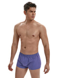 menaful Men's Quick-drying Sports Short Shorts - Navy Blue