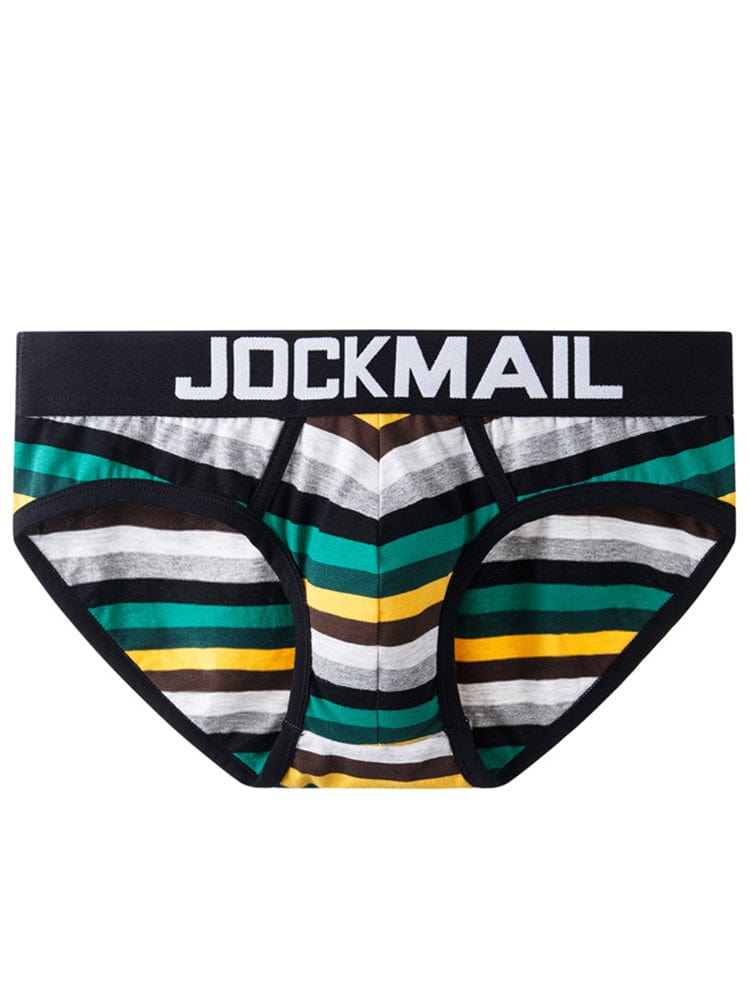 menaful Men's Rainbow Wave Brief