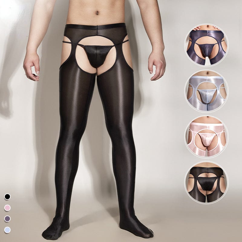 Menaful™ Men's Sexy Hollow Out Elastic Tight Leggings