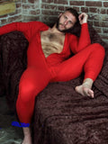 menaful Men's Sexy Home Sports Bodysuit