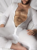 menaful Men's Sexy Home Sports Bodysuit