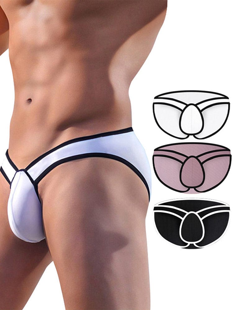 menaful Men's Sexy Sports Breathable Modal Briefs