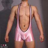 Menaful™ Men's Sexy Suspenders Bodysuit with Butt Cutout