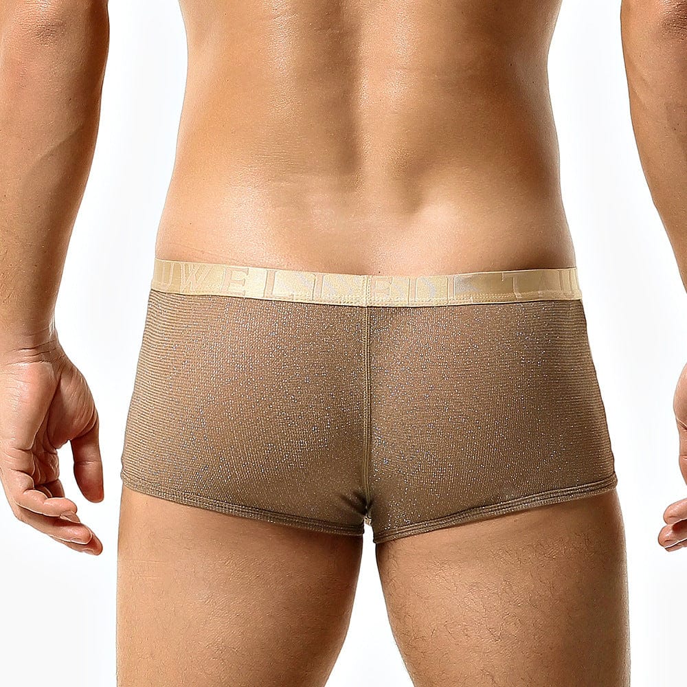 Menaful™ Men's Shiny Boxer Briefs