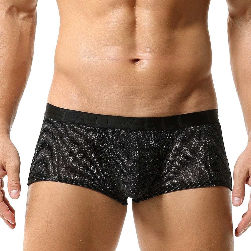 Menaful™ Men's Shiny Boxer Briefs