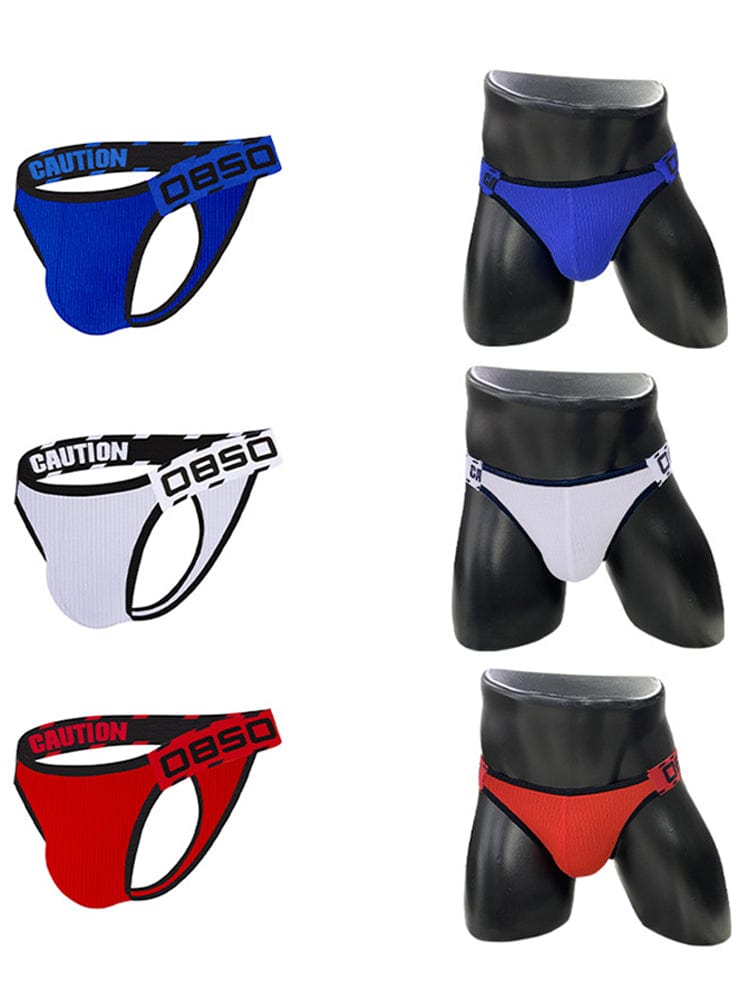 menaful Men's Solid Color Low Waist Sexy Fun Briefs