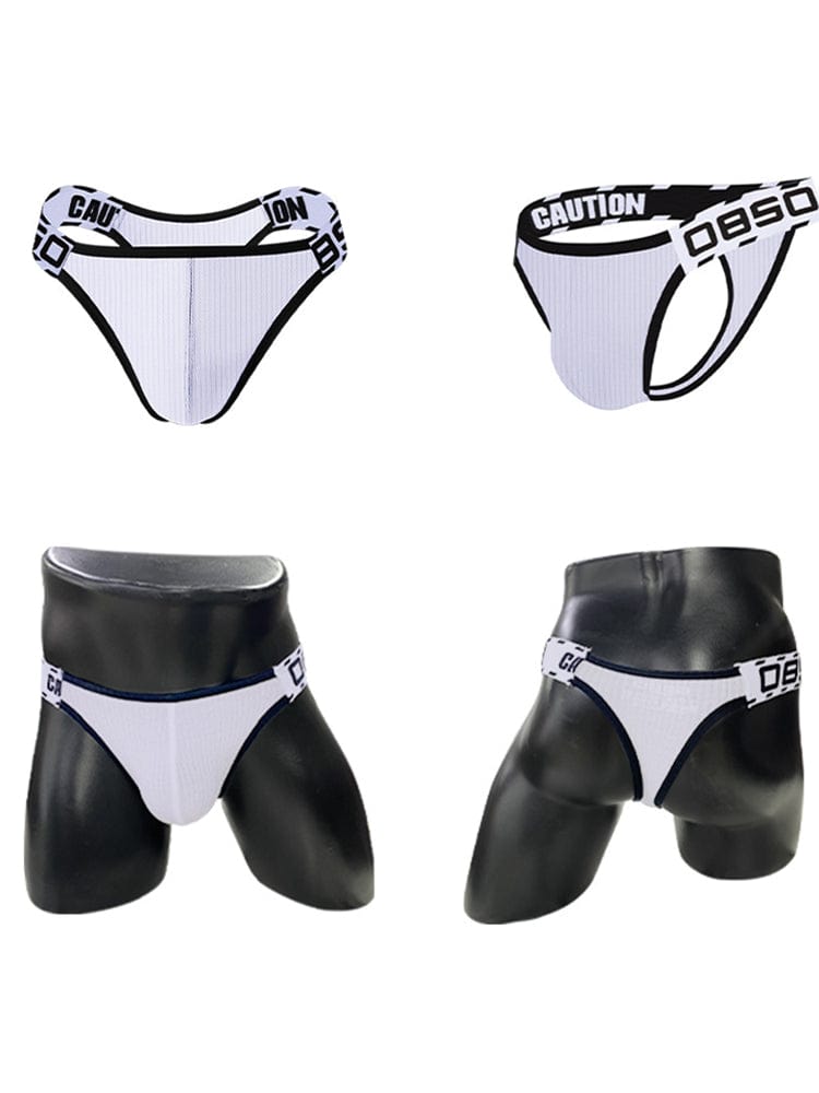 menaful Men's Solid Color Low Waist Sexy Fun Briefs