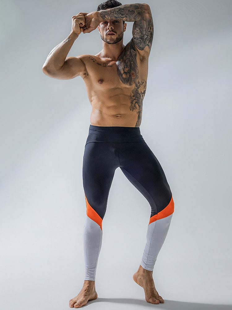 menaful Men's Stretchy Fitness Pants