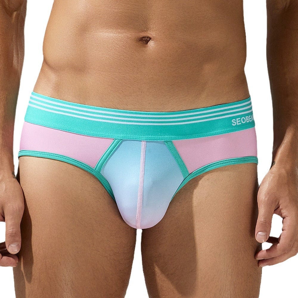 Menaful™ Men’s Summer Gradient Low-Rise briefs