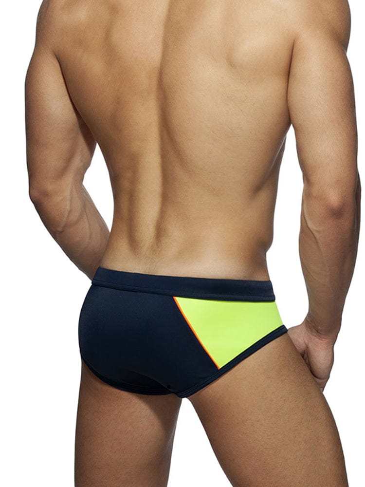 menaful Men's Summer Underwear With Sponge Pad Swim Briefs