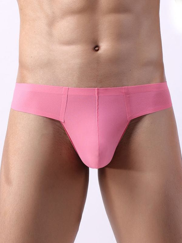 menaful Men's Thin Low Waist Sexy Thong