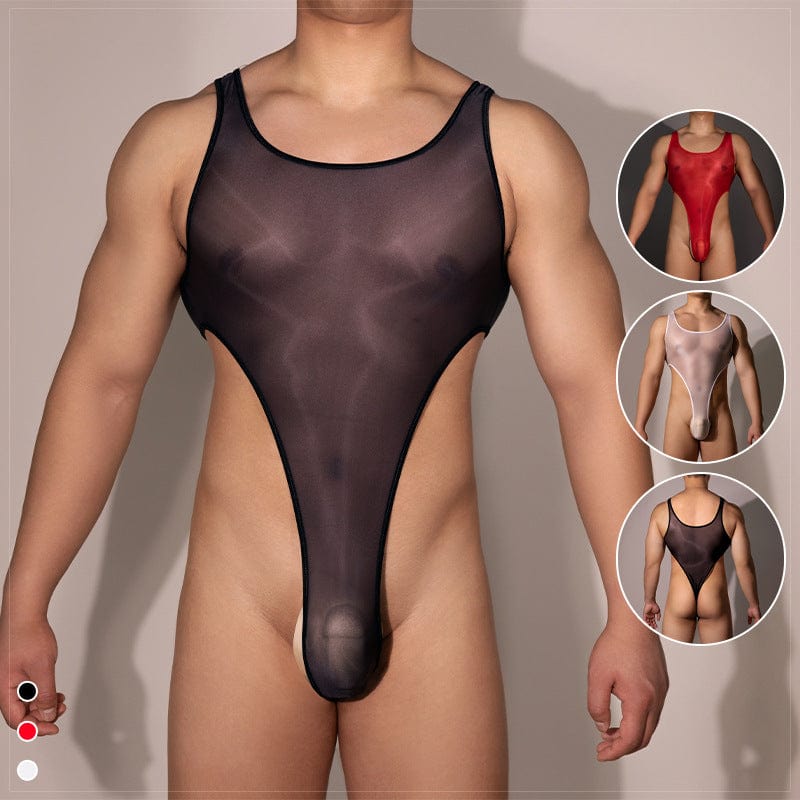 Menaful™ Men's Transparent Suspenders Jumpsuit