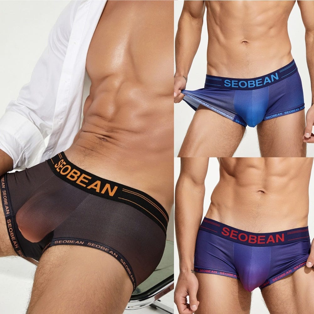 Menaful™ Men's Trendy Gradient Boxer Briefs