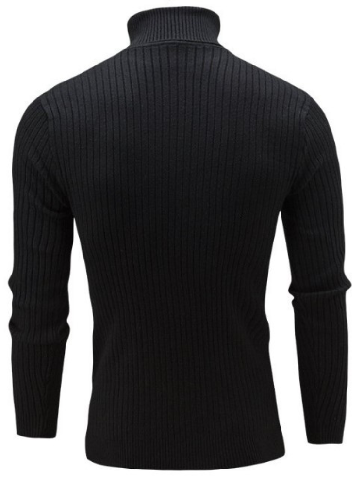 menaful Men's Turtleneck Bottoming Sweater