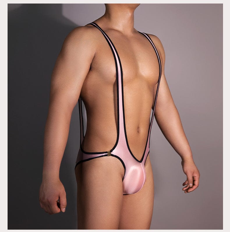 Menaful™ Men's U-shaped Transparent Suspenders Jumpsuit