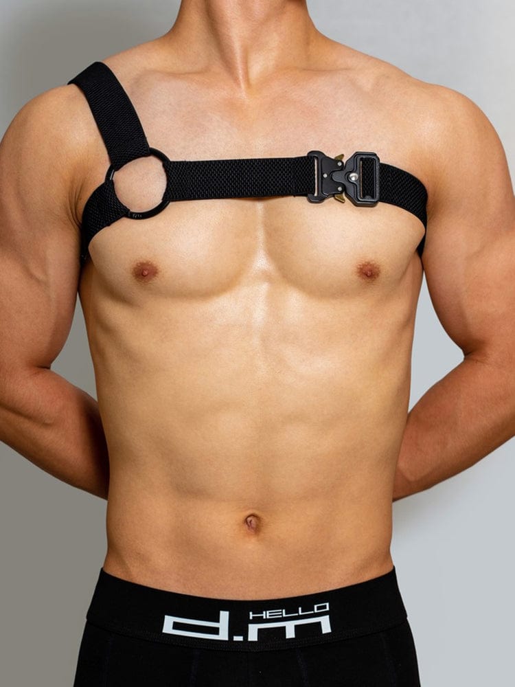 menaful Metal Buckle Sexy Chest Strap Harness