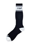 menaful Multicolor / A Sports Long Alphabet Soccer Socks