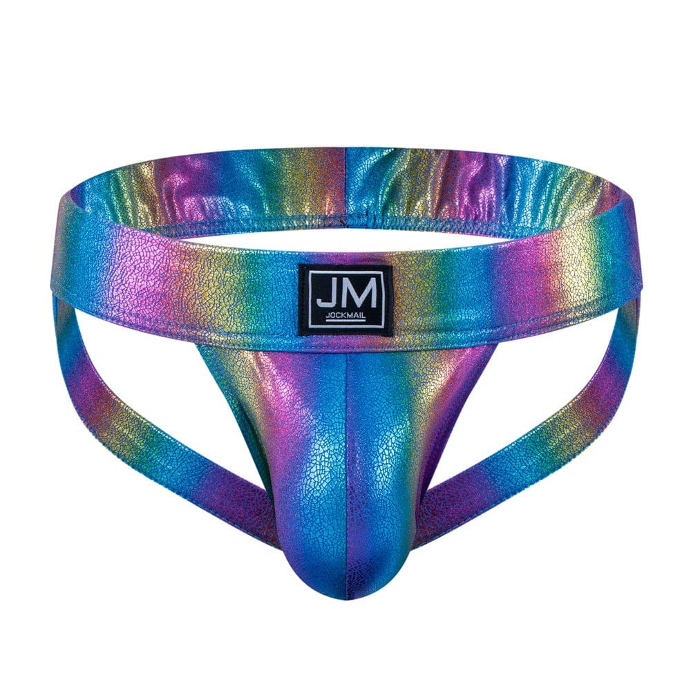 Menaful™ multicolor / M Men's Faux Leather Sexy Thong