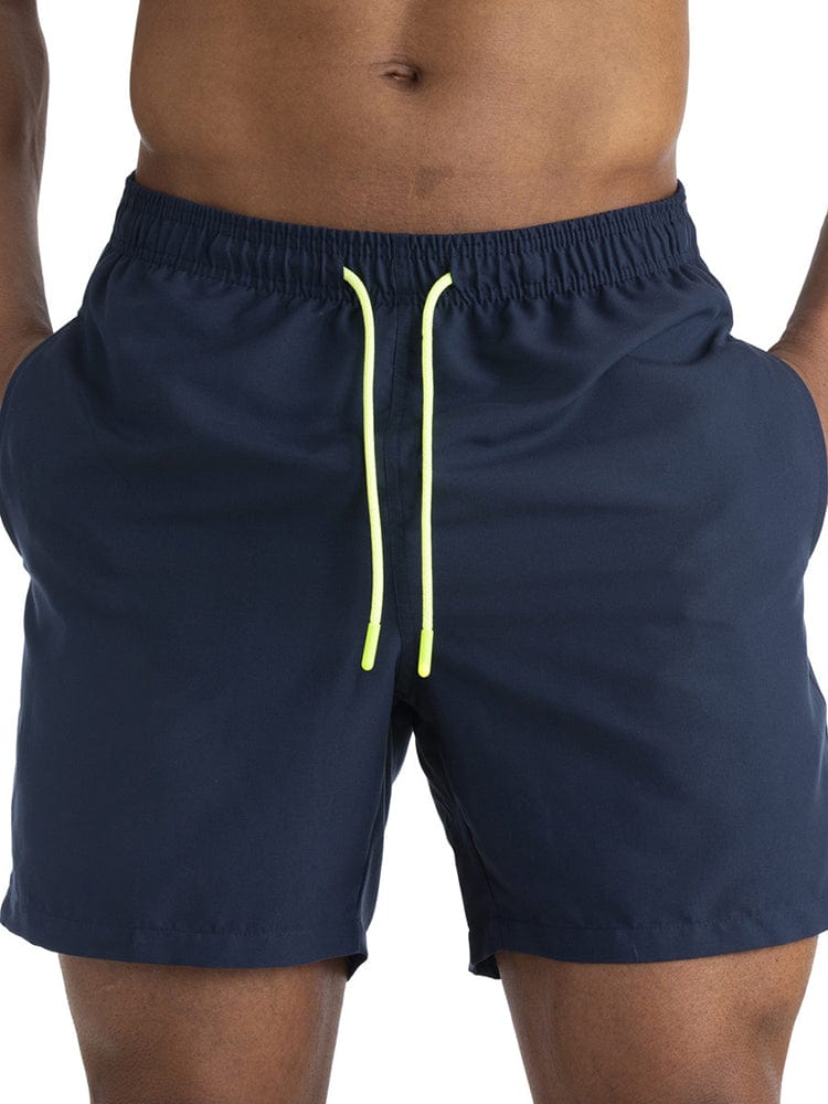 menaful Navy Blue / M Men's Plus Size Athletic Casual Board Shorts