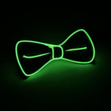 Menaful™ Neon Green LED Light-Up Party Bowtie