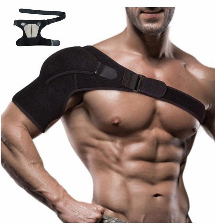 MENAFUL™ one size / black Adjustable Sports Protection Single Shoulder Fitness Arm Strap