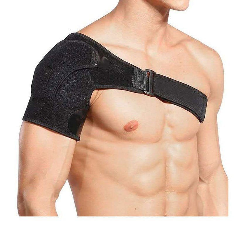 MENAFUL™ one size / black Adjustable Sports Protection Single Shoulder Fitness Arm Strap