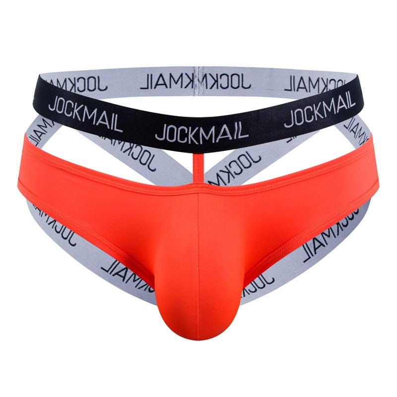 Menaful™ orange / M Men's Butt-Lifting Ice Silk Strap Hollow-Out Thong