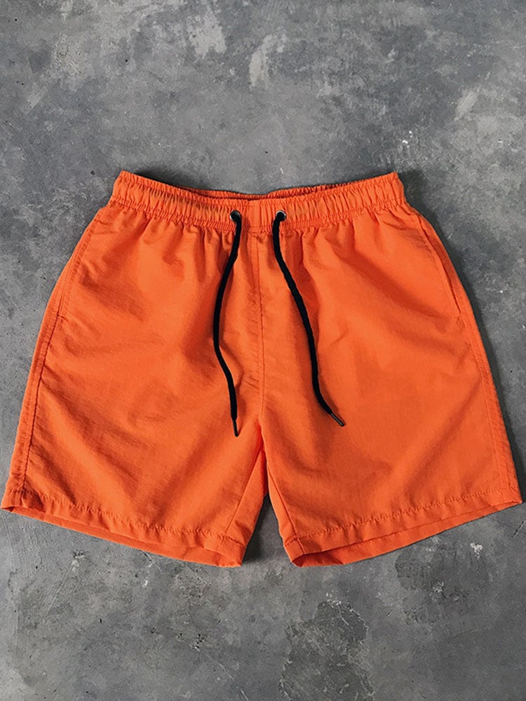 menaful Orange / M Men's Candy Color Cropped Pants