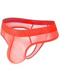 menaful Orange / M Ultra-thin Translucent Sexy Men's Briefs