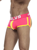 menaful Pink / M Comfortable Sexy Men's Cutout Thong