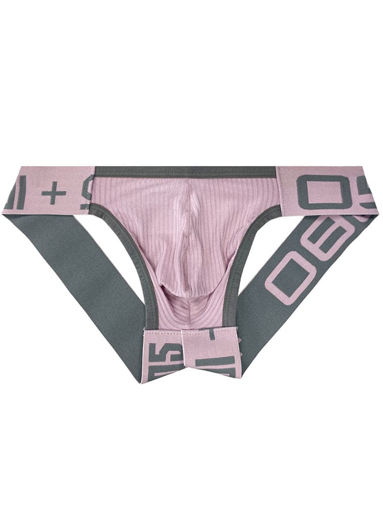 menaful Pink / M Digital Low Waist Jockstrap