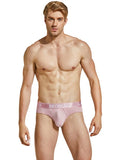 menaful Pink / M Macaron Color Briefs