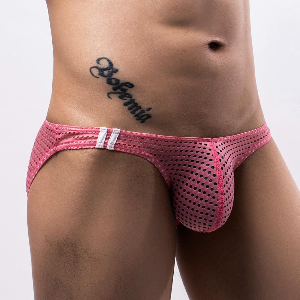 Menaful™ pink / M Men's Mesh Low-Waist Sexy Briefs